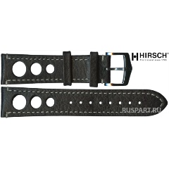 Изображение товара Ремешок для наручных часов Hirsch Rally L 051020-51-2-22 черный