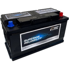 Изображение товара Аккумулятор HITEC 60044MF, 353x175x190, обратная полярность, 100 Ач