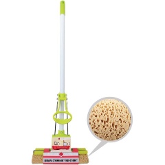 Изображение товара Швабра губчатая с отжимом Home Queen Чудо-спонж 27 см с МОПом в ассортименте