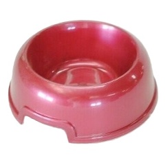 Изображение товара Миска для животных HOMEPET красный перламутр 200 мл