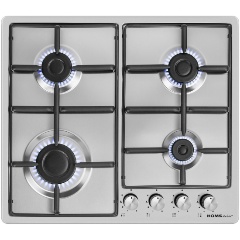 Изображение товара Газовая варочная панель HOMSair HGS643GS 4 конфорки Турция