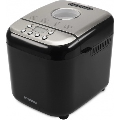 Изображение товара Хлебопечь Hyundai HYBM-3087 черный/серебристый с 19 программами и отложенным стартом