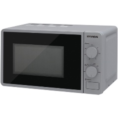 Изображение товара Микроволновая печь Hyundai HYM-M2001 20 л 700 Вт серебристо-черная