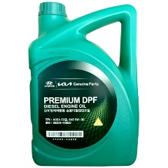 Изображение товара Моторное масло HYUNDAI/KIA Premium DPF+ 5W-30 синтетическое 6 л