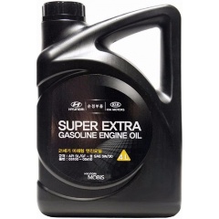 Изображение товара Моторное масло HYUNDAI/KIA Super Extra Gasoline SL/GF-3 5W-30 полусинтетическая 4 л (Южная Корея), 0510000410