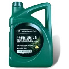 Изображение товара Моторное масло HYUNDAI Premium LS Diesel B3/B4 СН-4 5W-30 полусинтетическое 6 л (Южная Корея), 0520000611