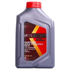 Изображение товара Моторное масло HYUNDAI Xteer Gasoline Ultra Protection 0W-30 синтетическое 1 л