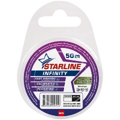 Изображение товара Леска STARLINE INFINITY 50m хамелеон-зеленая 0.105мм