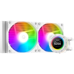 Изображение товара Система жидкостного охлаждения ID-COOLING SL240 XE WHITE для процессоров