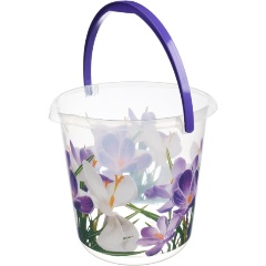 Изображение товара Ведро IDEA ДЕКО 5л М 2425 крокусы