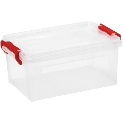 Изображение товара Контейнер IDEA прямоугольный 6,3л прозрачный для хранения и организации дома