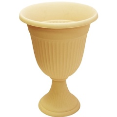 Изображение товара Кашпо -вазон IDEA ЛИВИЯ D300мм 7л высокий М 3202 Белая Глина