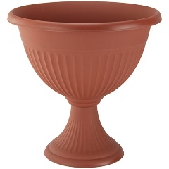 Изображение товара Кашпо -вазон IDEA ЛИВИЯ D310мм 7л низкий М 3206 Терракотовый