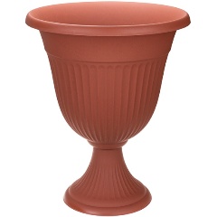 Изображение товара Кашпо-вазон IDEA ЛИВИЯ 350 мм 12.5 л коричневый для растений и цветов