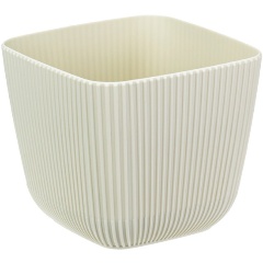 Изображение товара Кашпо IDEA ПИКАНТО 150х150мм 1,8л М 3209 белый ротанг