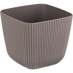 Изображение товара Кашпо IDEA ПИКАНТО 150х150мм 1,8л М 3209 французcкий серый