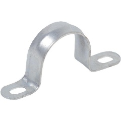 Изображение товара Скоба крепежная IEK двухлапковая d12-13мм метал. (уп.10 шт), CMAT11-12-010