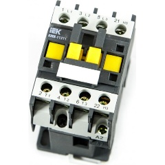 Изображение товара Контактор IEK КМИ-11211 12А 400В/АС3 1НЗ, KKM11-012-400-01