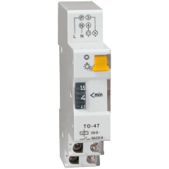 Изображение товара Таймер освещения IEK ТО47 16А 230В на DIN-рейку, MTA30-16