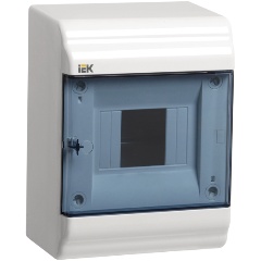 Изображение товара Бокс IEK ЩРН-П-4 мод. навесной пластиковый IP41 PRIME MKP82-N-04-41-20