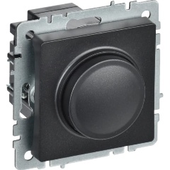 Изображение товара Светорегулятор (диммер) IEK СП BRITE пов-наж. 600Вт СС10-1-0-БрЧ черн., BR-D20-0600-K02