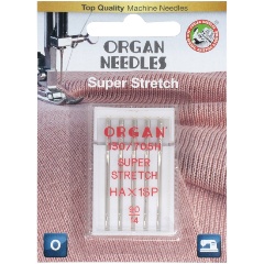 Изображение товара Иглы машинные ORGAN супер стрейч № 90, 5 шт