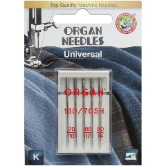 Изображение товара Иглы машинные ORGAN универсальные № 70-90, 5 шт