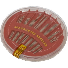 Изображение товара Иглы швейные ручные GAMMA HN-02 в круге средние в пластиковой упаковке 30 шт.