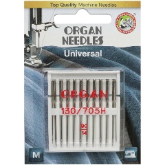 Изображение товара Универсальные иглы ORGAN 10/90 для бытовых швейных машин 10 шт