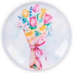 Изображение товара Игольница-магнит GAMMA NEM No60 Букет тюльпанов - держатель для игл и схем