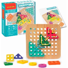 Изображение товара Игра-головоломка BONDIBON ВВ4860 БондиЛогика. Зашнуруйка