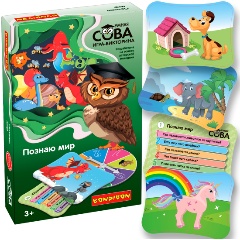 Изображение товара Игра-викторина BONDIBON ВВ5373 Умная Сова. Познаю мир