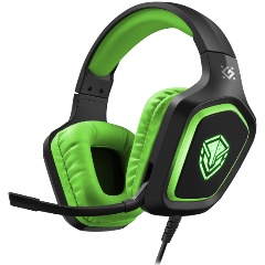 Изображение товара Игровая гарнитура DEFENDER Hinderer черный, RGB, провод 2 м