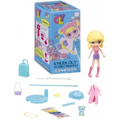 Изображение товара Игровой набор BONDIBON ВВ4318 OLY-Путешественница с куколкой и аксессуарами 11,5 см