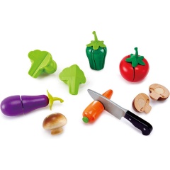 Изображение товара Игровой набор овощей Hape E3161_HP для развития моторики и фантазии