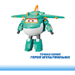 Изображение товара Игрушка трансформер Тино с питомцем из серии Super Wings, световые сигналы