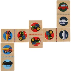 Изображение товара Развивающая игра Буратино W024-STR Синий трактор. Домино