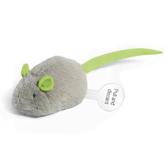 Изображение товара Игрушка для кошек GIGWI Мышка со звуковым чипом 6см, серия MELODY CHASER