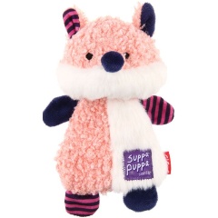 Изображение товара Игрушка для маленьких собак GiGwi Лиса с пищалкой 17,5см, серия SUPPA PUPPA