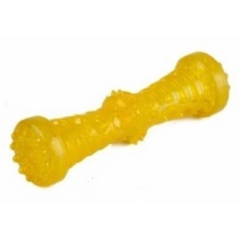 Изображение товара Игрушка для собак HOMEPET гантель средняя с пищалкой TPR 18х5 см