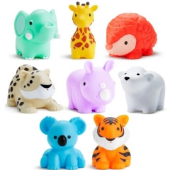 Изображение товара Игрушка для ванны MUNCHKIN Зверюшки брызгалки 8 шт 9+