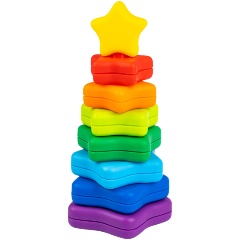 Изображение товара Пирамидка BONDIBON ВВ5951 BABY YOU Звезда без стержня