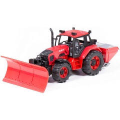 Изображение товара Игрушка инерционная ПОЛЕСЬЕ 91888 Трактор BELARUS снегоуборочный