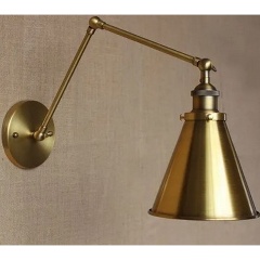 Изображение товара Бра Imperium Loft Gloce Cone 74698-22 для спальни, стиль лофт, золотой