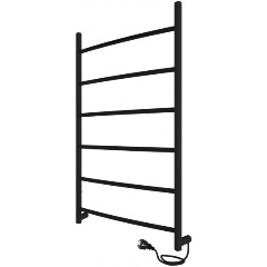 Изображение товара Электрический полотенцесушитель Indigo Arc 80/50 черный муар IP44 75 Вт