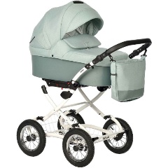 Изображение товара Коляска 2 в 1 INDIGO BARBARA Classic Ba 02 шалфей