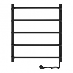 Изображение товара Полотенцесушитель INDIGO Embrace LCEE60-50BRR электровысокое качество стильный черный муар