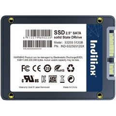 Изображение товара SSD диск INDILINX S325S, 512Гб , 2.5", SATA (IND-S325S512GX)