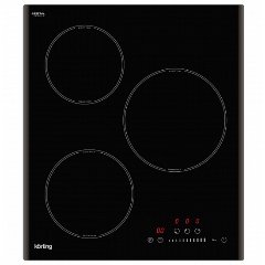 Изображение товара Индукционная варочная панель Korting HI 43053 B с 3 конфорками