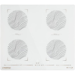 Изображение товара Индукционная варочная панель Maunfeld CVI594SB2WHF Inverter 4 конфорки стеклокерамика